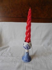 BOUGEOIR EN FAIENCE DE DELFT