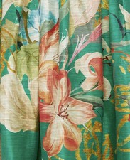 Leo Lin Rose Bustier Midi Dress in Opulent Print in Verdant Size AU 12