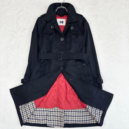 Trench coat aquascutum noir - aquascutum, m