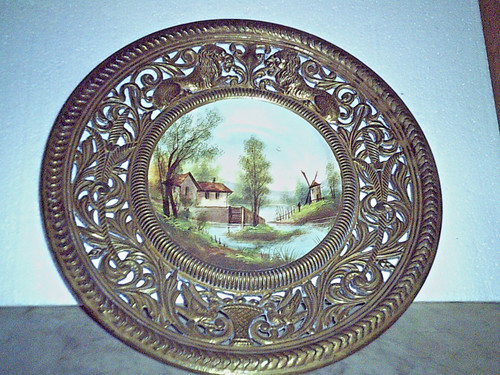 Grande assiette murale - grande,