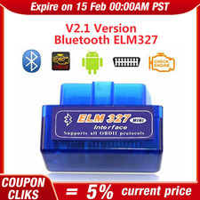 Bluetooth Auto Scanner Tools Car Diagnostic Scanner Android Torque ELM327 OBD2 F