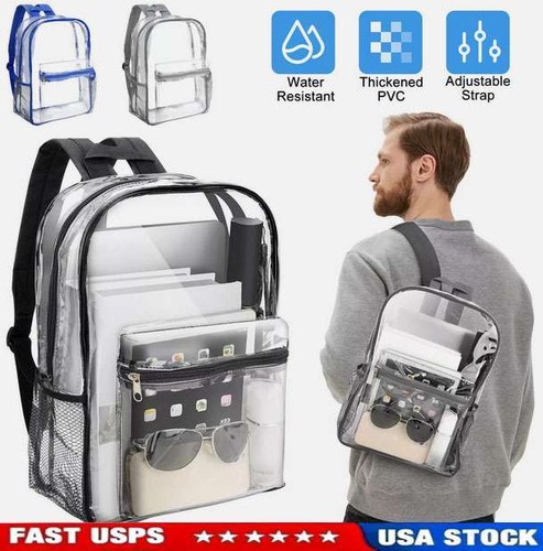 Heavy duty clear backpack - heavy,