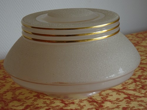 Globe art deco verre - en,