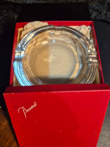 Cendrier cristal baccarat - cendrier,