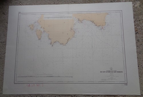 Carte marine cap altano - carte,