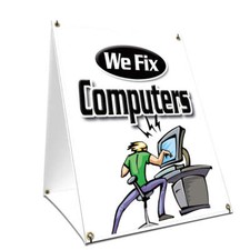 We Fix Computers Yard Sign &