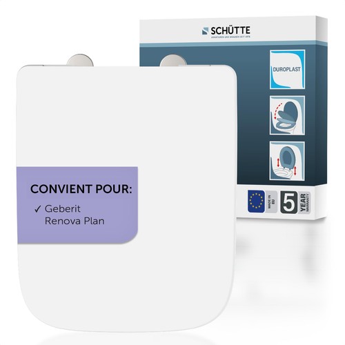 Abattant compatible avec - abattant,