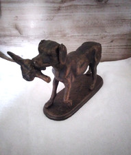 Figurine Chien De Chasse Avec
