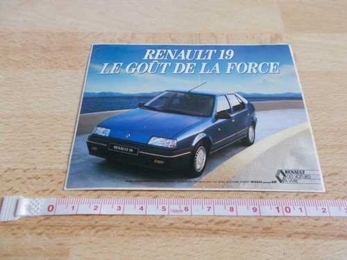 Autocollant renault - autocollant, 19