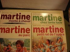 4 Livres MARTINE Petit rat 72