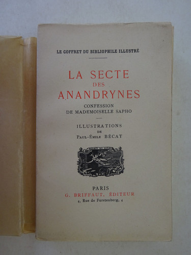Secte des anandrynes - la,