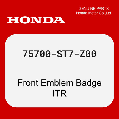 Badge emblème avant itr - emblème,