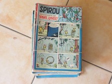 Lot  d'anciens numéros du  Journal  Spirou 1957 a 1965