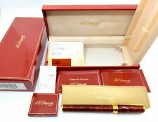 S. T. Dupont Stylo Plume ECAILLE JASPEE MONTE  Laque de Chine Fountain Pen w.box