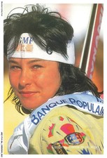 ARZP14-0909-SKI - NATHALIE BOUVIER - ALPINE SKIING TEAM FRANCE