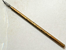 Ancien porte plume en laiton -