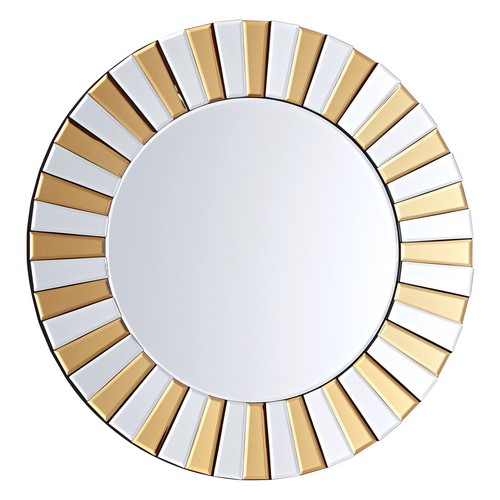 Miroir rond doré - miroir, 60