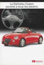 Catalogue Brochure Daihatsu Copen 03/2008 Suisse en français