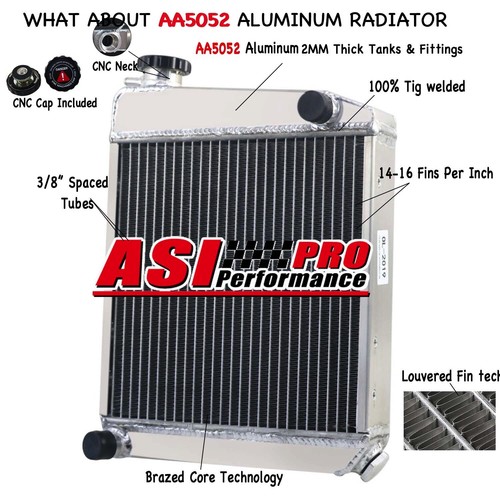 Rangées radiateur pour - 2,