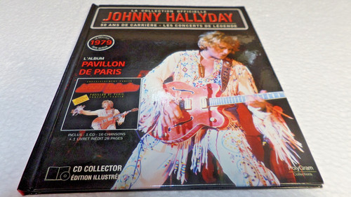 Livre johnny hallyday les - cd, +