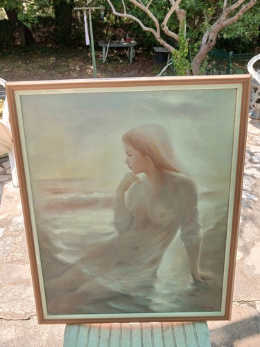 Années peinture l huile - peinture, a