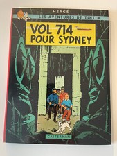 TINTIN " Vol 714 pour Sydney" EO 1968 Tbe Hergé Rare