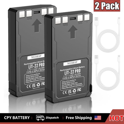 Rechargeable lit battery - rechargeable,