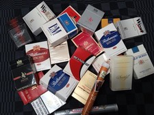 Sport Mécanique  ROHTMANS   DUNHILL  WEST  JPS   Paquets de Cigarettes  VIDES