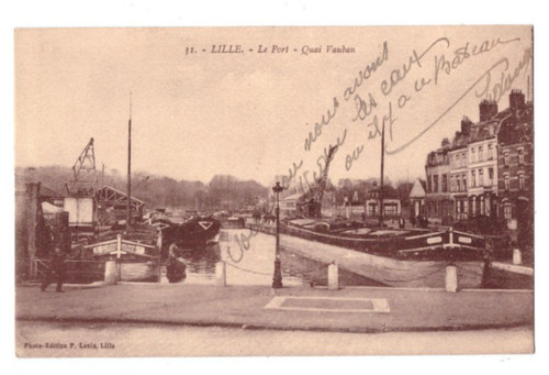 Lille peniches port - au,