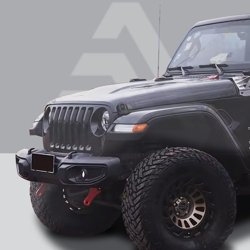 Pare choc avant - avant, wrangler