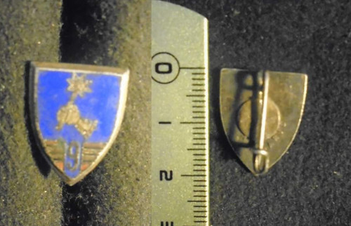 Insigne militaire 9 - insigne, 9°
