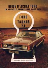 Catalogue Brochure Ford gamme