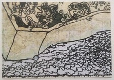 PIERRE ALECHINSKY - Carton d