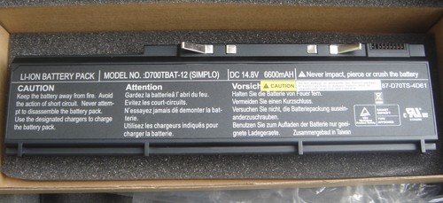 Batterie origine clevo - d'origine,