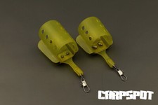 Feeder Fourrage Panier Ailettes Cage Méthode Mangeoires Pêche Friedfisch Tsh