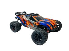 Traxxas Rustler 4x4 Roller Slider 1/10 Chassis Rc Truck With Lights