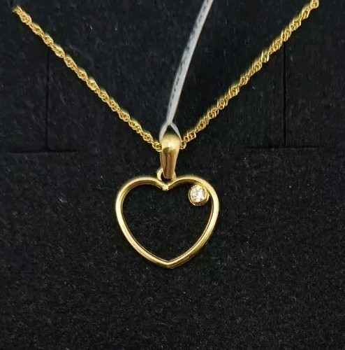 Pendentif chaîne 18k - et,