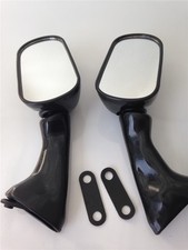 Black Racing Mirrors For