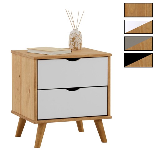 Table chevet pin massif - de,