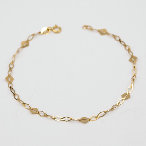 Bracelet losange jaune - bracelet,