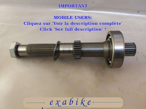 Arbre moteur pour kawasaki - arbre,