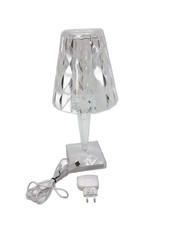 Lampe de table Kartell Big Battery fonctionnement sur secteur cristallin