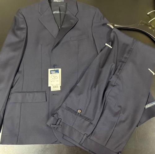 Ensemble costume laine polo - en,