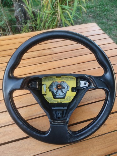 Volant cuir noir - volant,