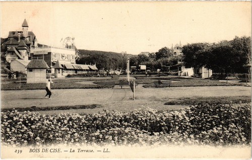 Old postcard bois cise la - bois,