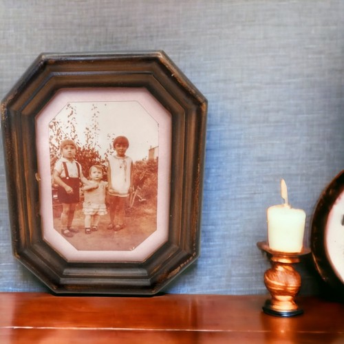 Cadre photo vintage bois - vintage, en