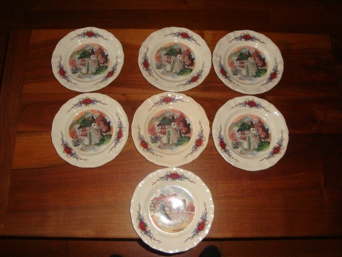 Anciennes assiettes à - 7,