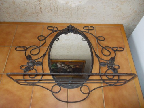 Ancien portemanteau fer - ancien, en