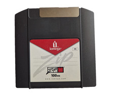 Iomega Zip Disk 100MB PC | Vintage stockage | Non testé | Avec boîte