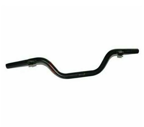 Guidon noir pour moto - 7/8",